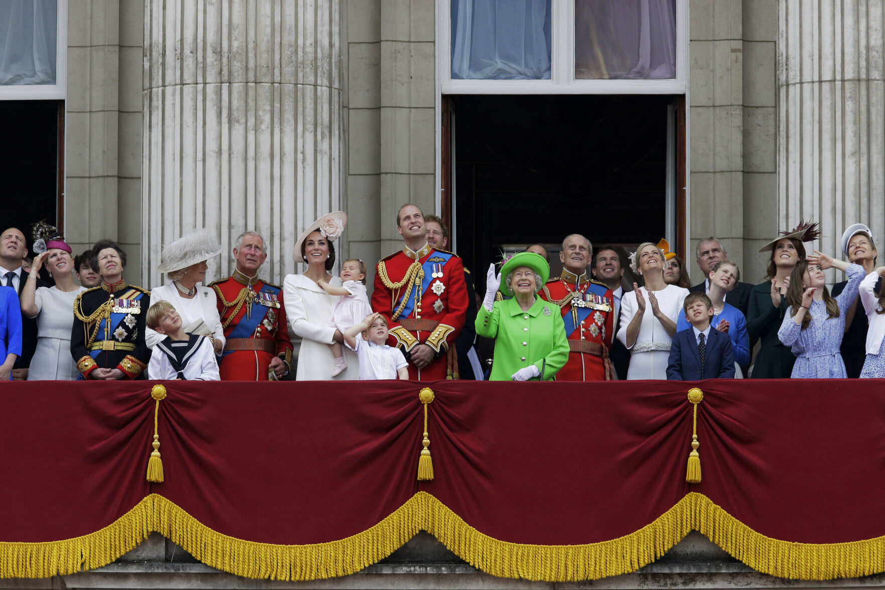 Britain Platinum Jubilee The Balcony